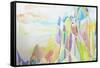 Monte San Valentin-Lauren Moss-Framed Stretched Canvas