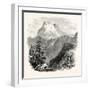 Monte Viso from the Head of the Val Pellice-null-Framed Giclee Print