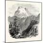 Monte Viso from the Head of the Val Pellice-null-Mounted Giclee Print