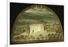 Monte Viturino, Tuscany, Italy, from Series of Lunettes of Tuscan Villas, 1599-1602-Giusto Utens-Framed Giclee Print