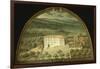 Monte Viturino, Tuscany, Italy, from Series of Lunettes of Tuscan Villas, 1599-1602-Giusto Utens-Framed Giclee Print