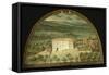 Monte Viturino, Tuscany, Italy, from Series of Lunettes of Tuscan Villas, 1599-1602-Giusto Utens-Framed Stretched Canvas