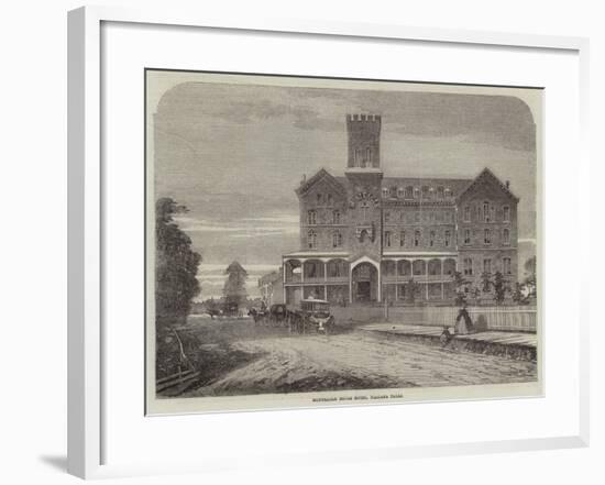 Monteagle House Hotel, Niagara Falls-null-Framed Giclee Print