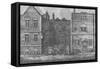 Monteagle House, Near St. Saviours Church, Southwark, 1808, (1912)-J Pass-Framed Stretched Canvas