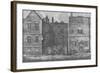 Monteagle House, Near St. Saviours Church, Southwark, 1808, (1912)-J Pass-Framed Giclee Print