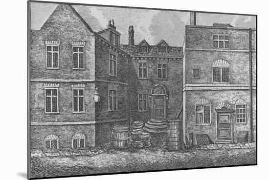 Monteagle House, Near St. Saviours Church, Southwark, 1808, (1912)-J Pass-Mounted Giclee Print