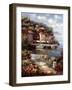 Montecarlo Harbor-Horwich-Framed Art Print