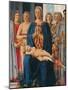 Montefeltro Altarpiece, Piero della Francesca, 1472-74. Brera Gallery, Milan, Italy Detail.-Piero della Francesca-Mounted Art Print