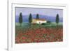 Montefiorale, Tuscany-Hazel Barker-Framed Giclee Print