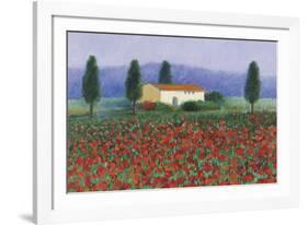 Montefiorale, Tuscany-Hazel Barker-Framed Giclee Print