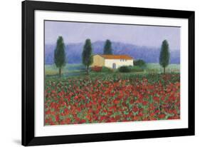 Montefiorale, Tuscany-Hazel Barker-Framed Giclee Print