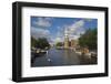 Montelbaanstoren and Canal-Guido Cozzi-Framed Photographic Print