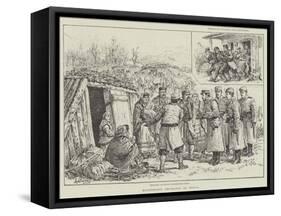 Montenegrin Emigrants in Servia-Johann Nepomuk Schonberg-Framed Stretched Canvas