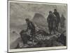 Montenegrins Stealing across the Austrian Frontier, Near Crivoscie, Herzegovina-Johann Nepomuk Schonberg-Mounted Giclee Print