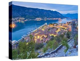 Montenegro, Bay of Kotor, Kotor-Alan Copson-Stretched Canvas