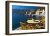 Montenegro, Bay of Kotor, Perast, Waterside Cafe-Alan Copson-Framed Photographic Print