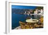 Montenegro, Bay of Kotor, Perast, Waterside Cafe-Alan Copson-Framed Photographic Print