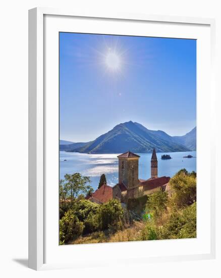 Montenegro, Bay of Kotor, Perast-Alan Copson-Framed Photographic Print