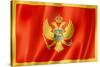 Montenegro Flag-daboost-Stretched Canvas