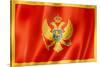 Montenegro Flag-daboost-Stretched Canvas