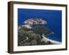 Montenegro, Milocer, Hotel, Sveti Stefan, Overview-Thonig-Framed Photographic Print