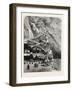 Montenegro: the Road Leading from Cattaro to Cettinge, 1880 1881-null-Framed Giclee Print