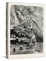 Montenegro: the Road Leading from Cattaro to Cettinge, 1880 1881-null-Stretched Canvas