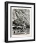 Montenegro: the Road Leading from Cattaro to Cettinge, 1880 1881-null-Framed Giclee Print