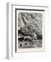 Montenegro: the Road Leading from Cattaro to Cettinge, 1880 1881-null-Framed Giclee Print