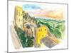 Montepulciano Italy View Of Tuscany-M. Bleichner-Mounted Art Print