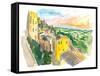 Montepulciano Italy View Of Tuscany-M. Bleichner-Framed Stretched Canvas