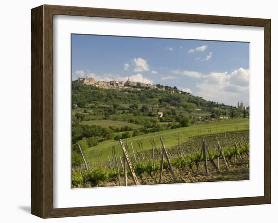 Montepulciano, Val D'Orcia, Siena Province, Tuscany, Italy, Europe-Pitamitz Sergio-Framed Photographic Print