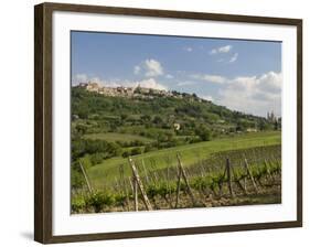 Montepulciano, Val D'Orcia, Siena Province, Tuscany, Italy, Europe-Pitamitz Sergio-Framed Photographic Print