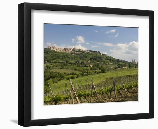 Montepulciano, Val D'Orcia, Siena Province, Tuscany, Italy, Europe-Pitamitz Sergio-Framed Photographic Print