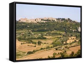 Montepulciano, Val D'Orcia, Tuscany, Italy, Europe-Marco Cristofori-Framed Stretched Canvas