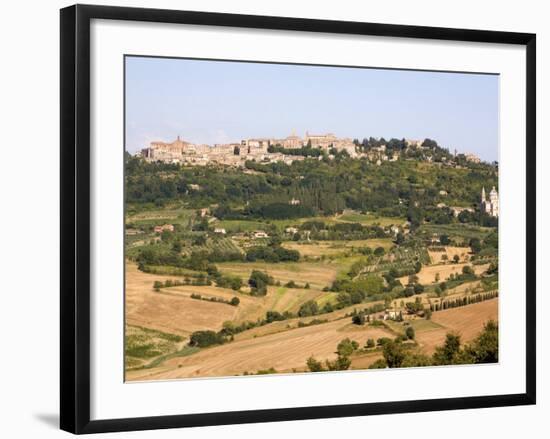 Montepulciano, Val D'Orcia, Tuscany, Italy, Europe-Marco Cristofori-Framed Photographic Print