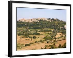 Montepulciano, Val D'Orcia, Tuscany, Italy, Europe-Marco Cristofori-Framed Photographic Print