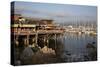 Monterey Docks and Fisherman's Wharf Restaurants-Stuart Black-Stretched Canvas