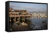 Monterey Docks and Fisherman's Wharf Restaurants-Stuart Black-Framed Stretched Canvas