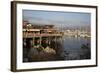 Monterey Docks and Fisherman's Wharf Restaurants-Stuart Black-Framed Photographic Print