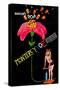 MONTEREY POP, poster art, 1968.-null-Stretched Canvas