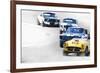 Monterey Racing Watercolor-NaxArt-Framed Art Print