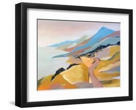 Monterey to the Sea-Pete Oswald-Framed Art Print