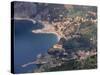 Monterosso Al Mare and Punta Mesco, Cinque Terre and National Park, Liguria, Italy-Patrick Dieudonne-Stretched Canvas