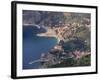 Monterosso Al Mare and Punta Mesco, Cinque Terre and National Park, Liguria, Italy-Patrick Dieudonne-Framed Photographic Print
