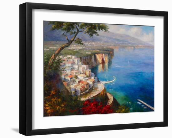 Monterosso Coast-Gasini-Framed Art Print