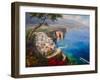 Monterosso Coast-Gasini-Framed Art Print
