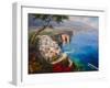 Monterosso Coast-Gasini-Framed Art Print