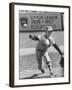 Monterrey, Mexico Little Leaguer Angel Macias, During Little League Championship Game-Robert W^ Kelley-Framed Photographic Print