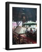 Montevideo, Mercado Del Puerto, Parilladas Grill Restaurants, Nr, Uruguay-Walter Bibikow-Framed Photographic Print